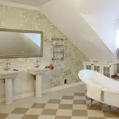 Elegancka łazienka z kotwą Oxford - odkryj styl edwardiański