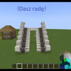 Jak zrobić ruchome schody w Minecraft? Prosty poradnik
