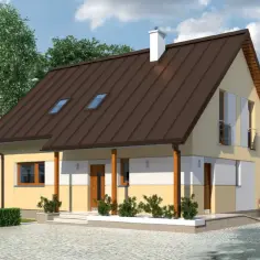 Jak dobrać idealny kolor tynku do brązowego dachu? Praktyczne porady i inspiracje