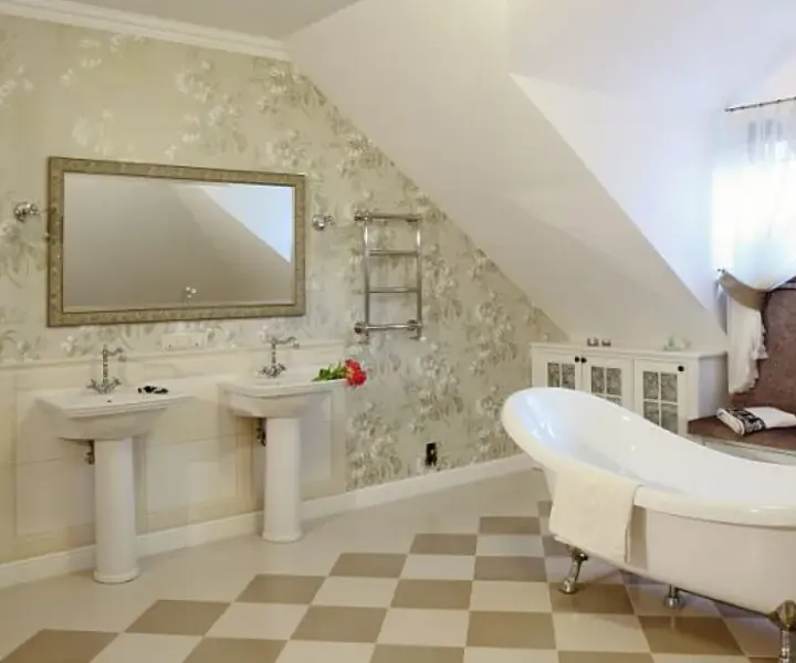 Elegancka łazienka z kotwą Oxford - odkryj styl edwardiański